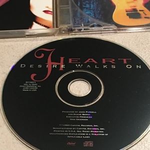 Heart Desire Walks On CD 1993 Capitol Records Printed in USA 13 tracks